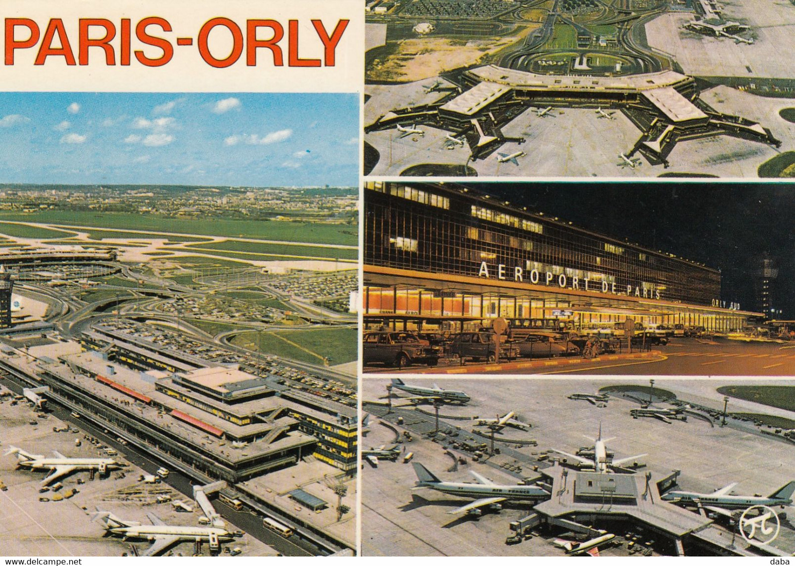 Orly. Multivues De L'Aéroport - Flugwesen