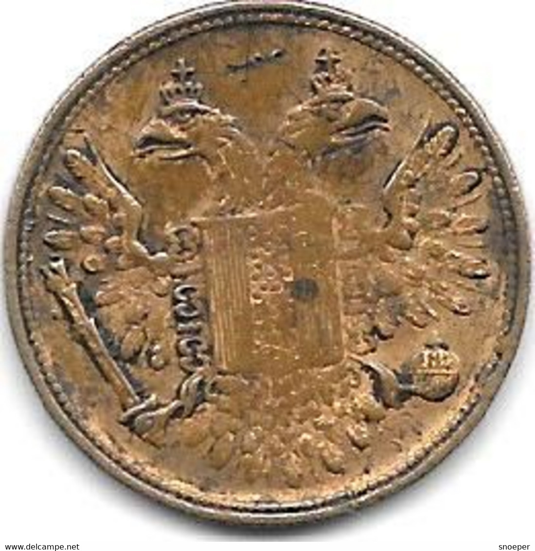 *token Regina Victoria  Double Eagle - Royaux/De Noblesse