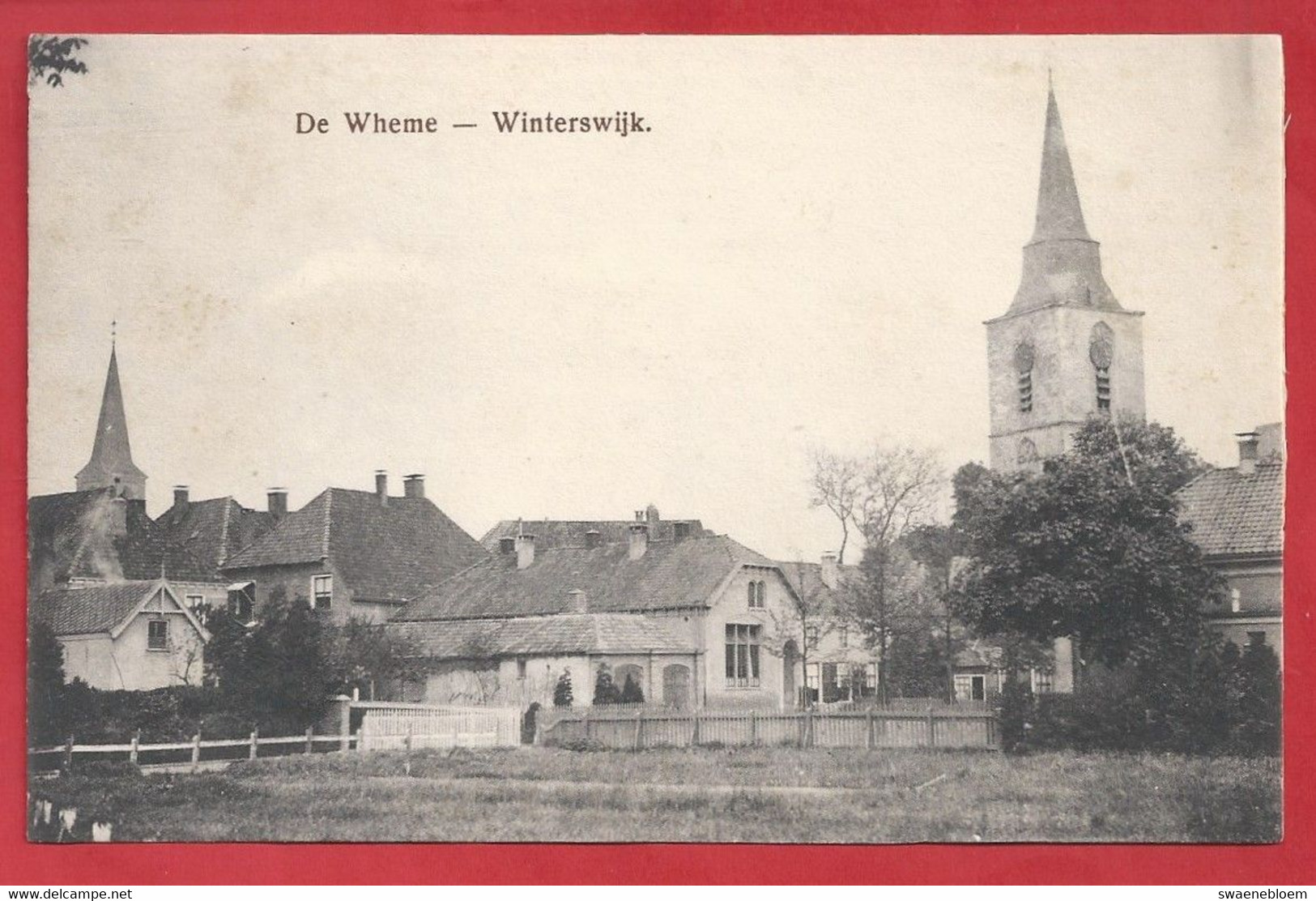 NL.- Winterswijk, - DE WHEME -.Kerktorens. Boekhandel G.J. Albrecht, No. 8440. - Winterswijk