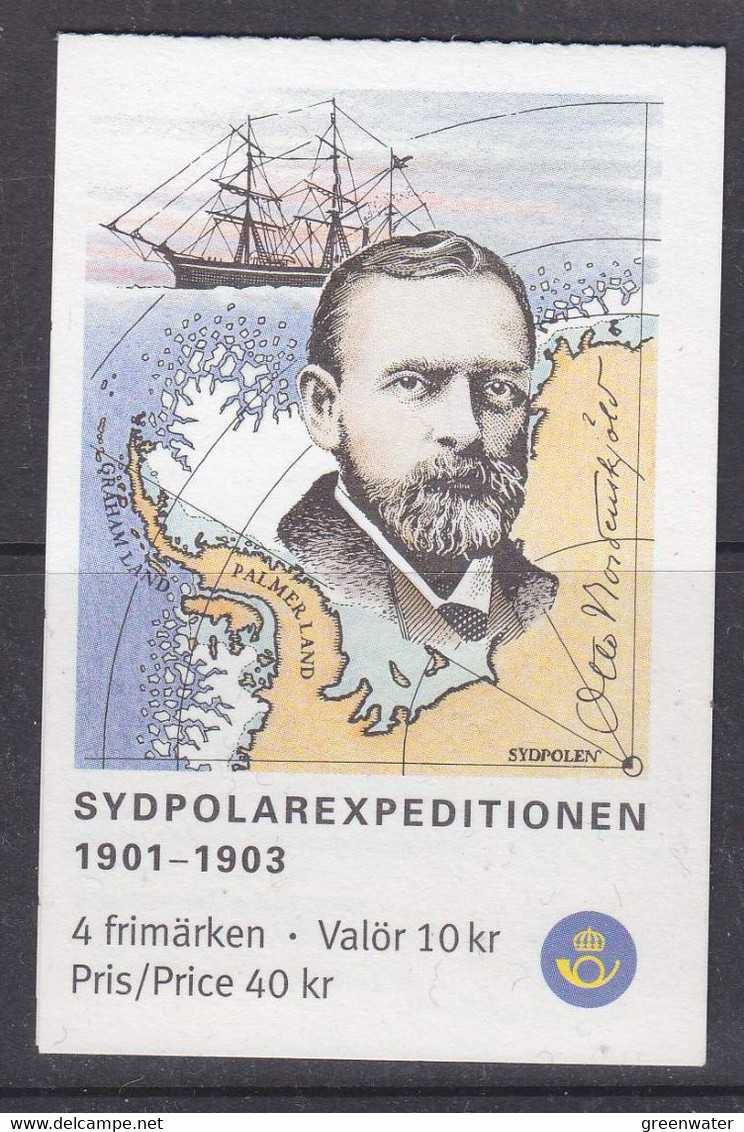 Sweden 2002 South Pole Expedition Booklet ** Mnh (53143) - 1904-50