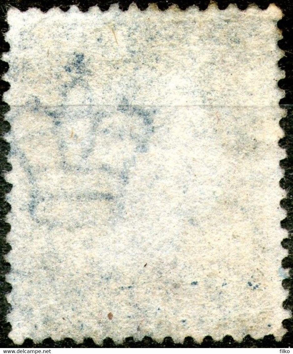 Great Britan,1869,Queen Victoria 2 Pence,pl.13,used,as Scan - Oblitérés