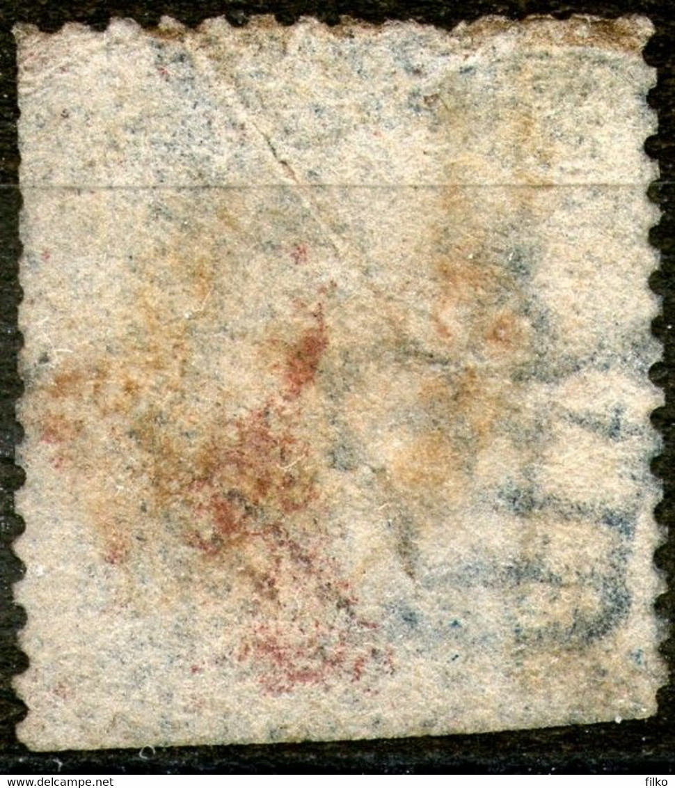 Great Britan,1869,Queen Victoria 2 Pence,pl.15,used,as Scan - Oblitérés
