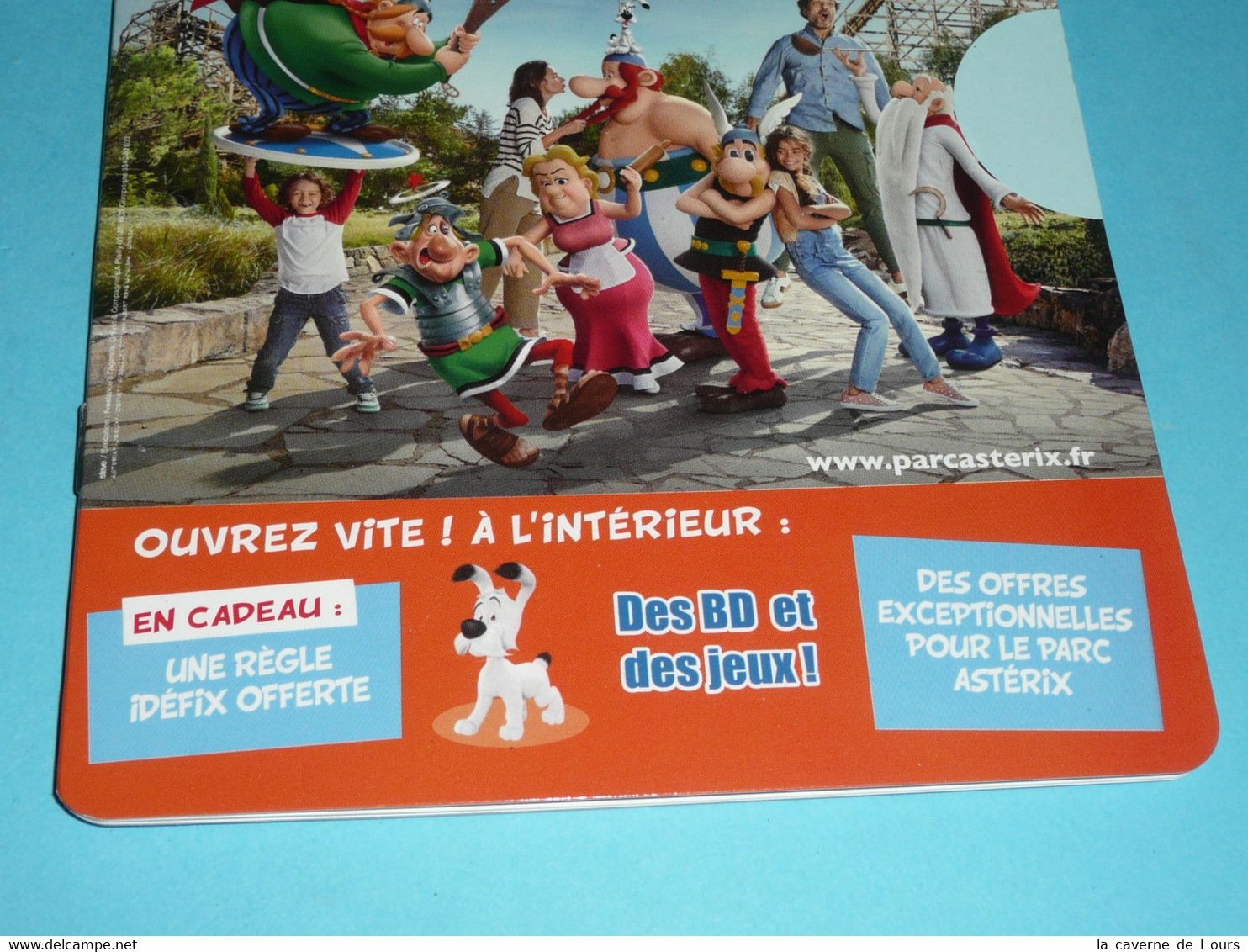 TDF Tour De France 2021, Livret Avec 1 Entrée Enfant Parc Astérix, Règle Idéfix, BD & Jeux, Obélix - Objets Publicitaires