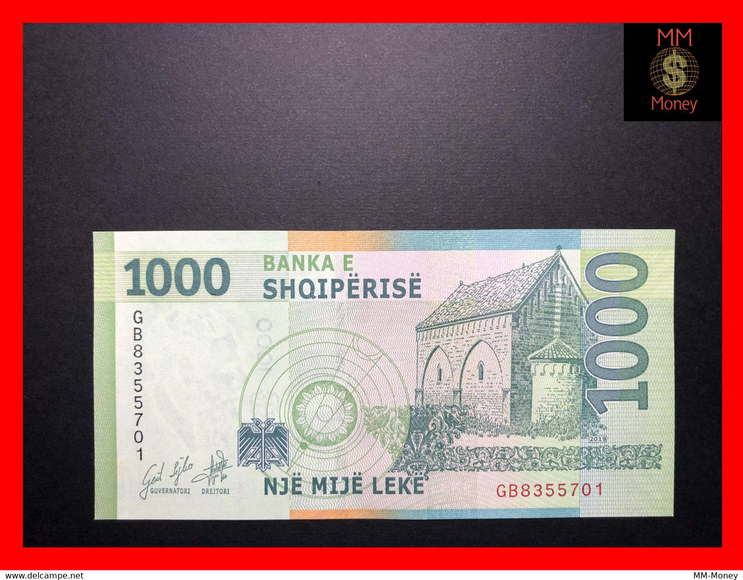 Albania 1.000 1000 Leke 2019  Issued 1.7.2021    P. New     UNC - Albanië