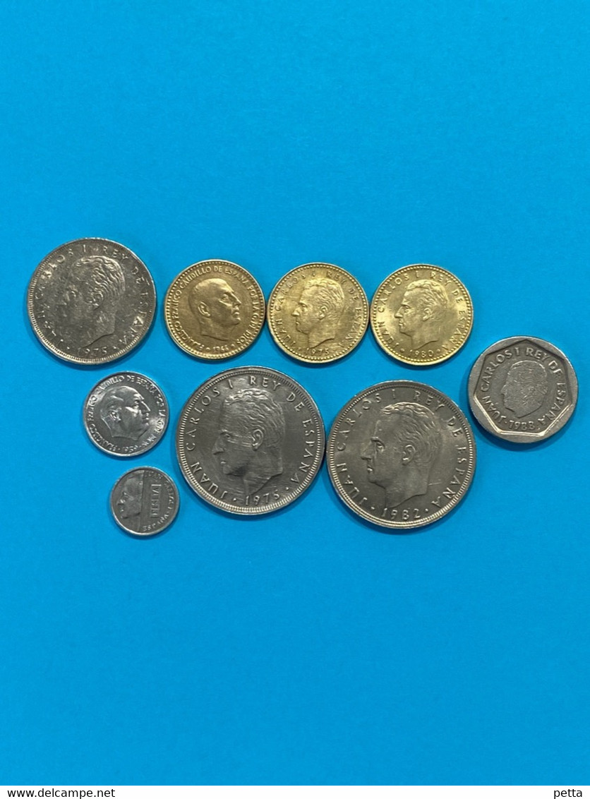 9 Pièces D’Espagne - Lots & Kiloware - Coins