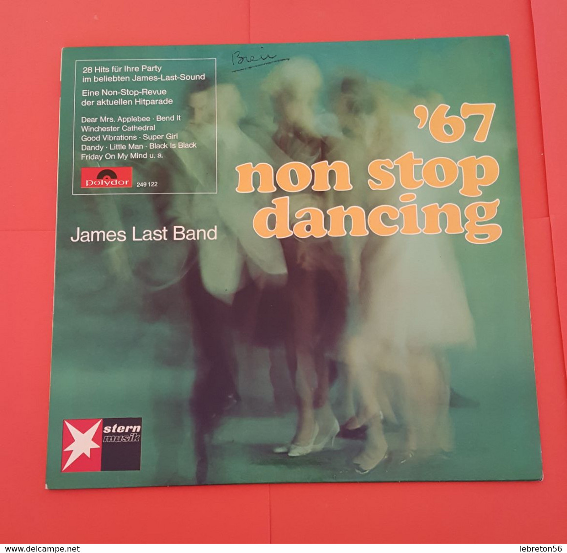 James Last - Non Stop Dancing   33T - " ' Non Stop Dancing 8 "  8 Titres  X 2 Scans - Compilaties