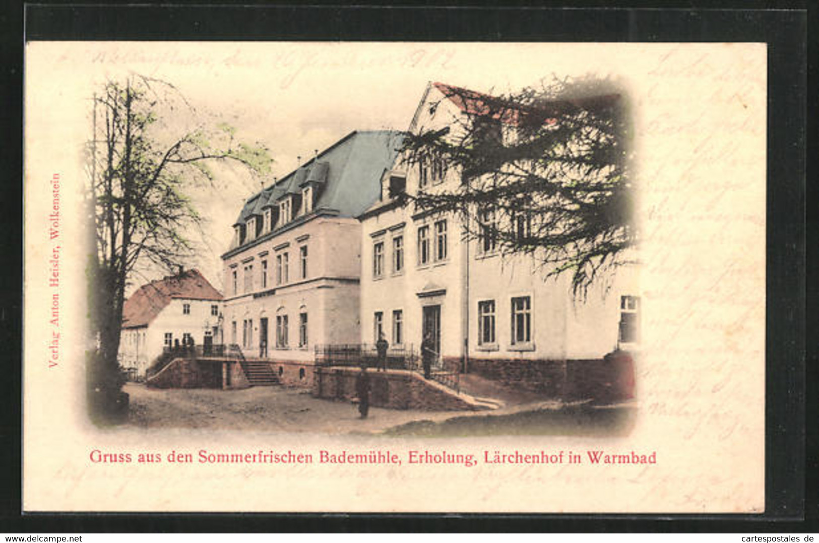 AK Wolkenstein / Sachsen, Hotel Lärchenhof - Wolkenstein