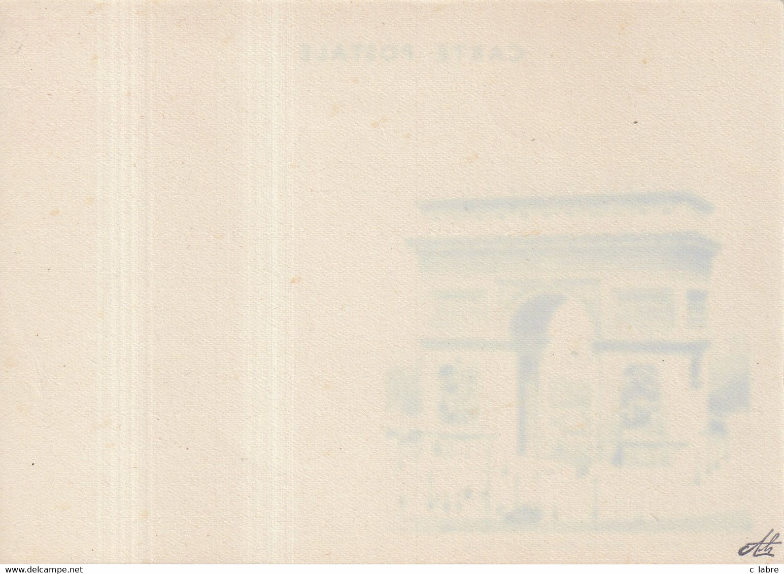 FRANCE : ENTIER POSTAL . 90 Cts ROUGE . ESSAI VUE . NON ADOPTEE . " ARC DE TRIOMPHE EN BLEU VIOLET " . 1936 . - Cartoline Postali E Su Commissione Privata TSC (ante 1995)