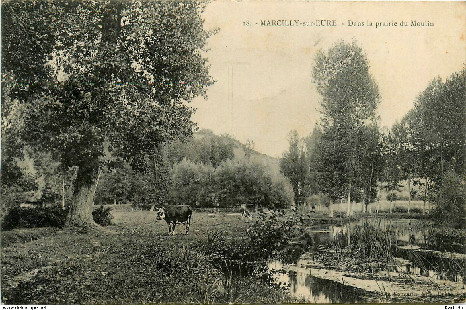 Marcilly Sur Eure * Dans La Prairie Du Moulin - Marcilly-sur-Eure