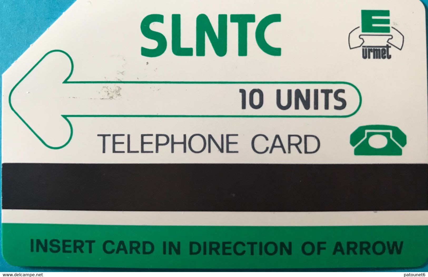 SIERRA LEONE  -  Phonecard - SLNTC (green) - 10 Units - Sierra Leone