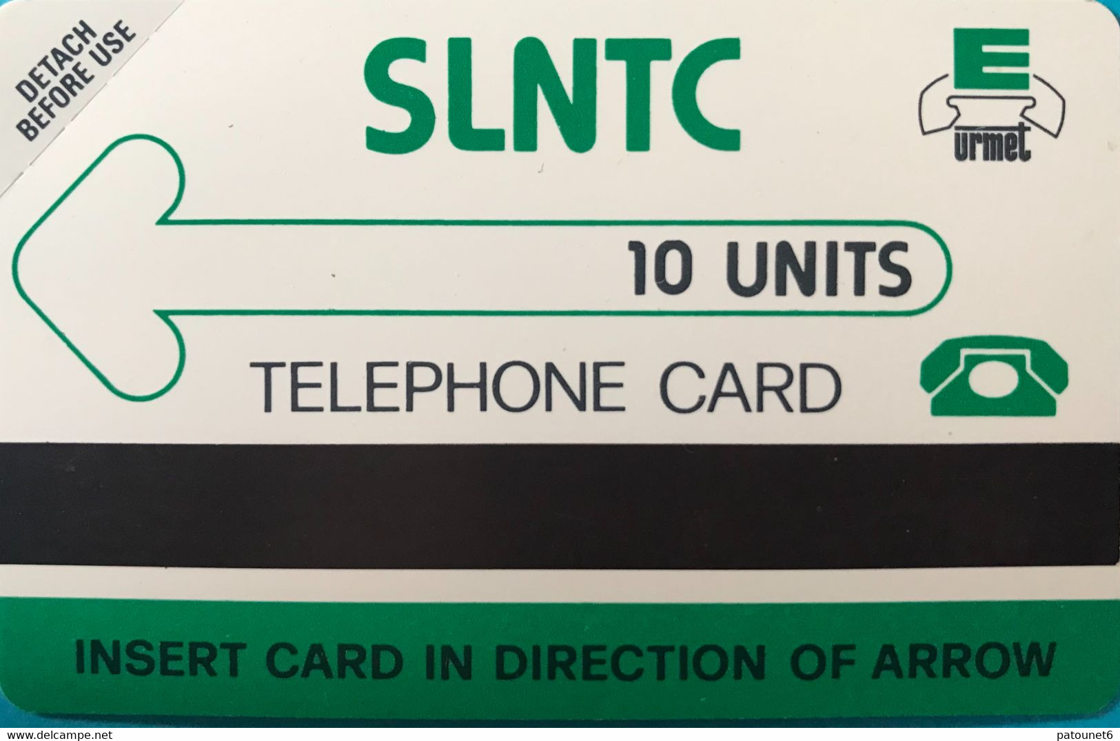 SIERRA LEONE  -  Phonecard - SLNTC (green) - 10 Units - Sierra Leone