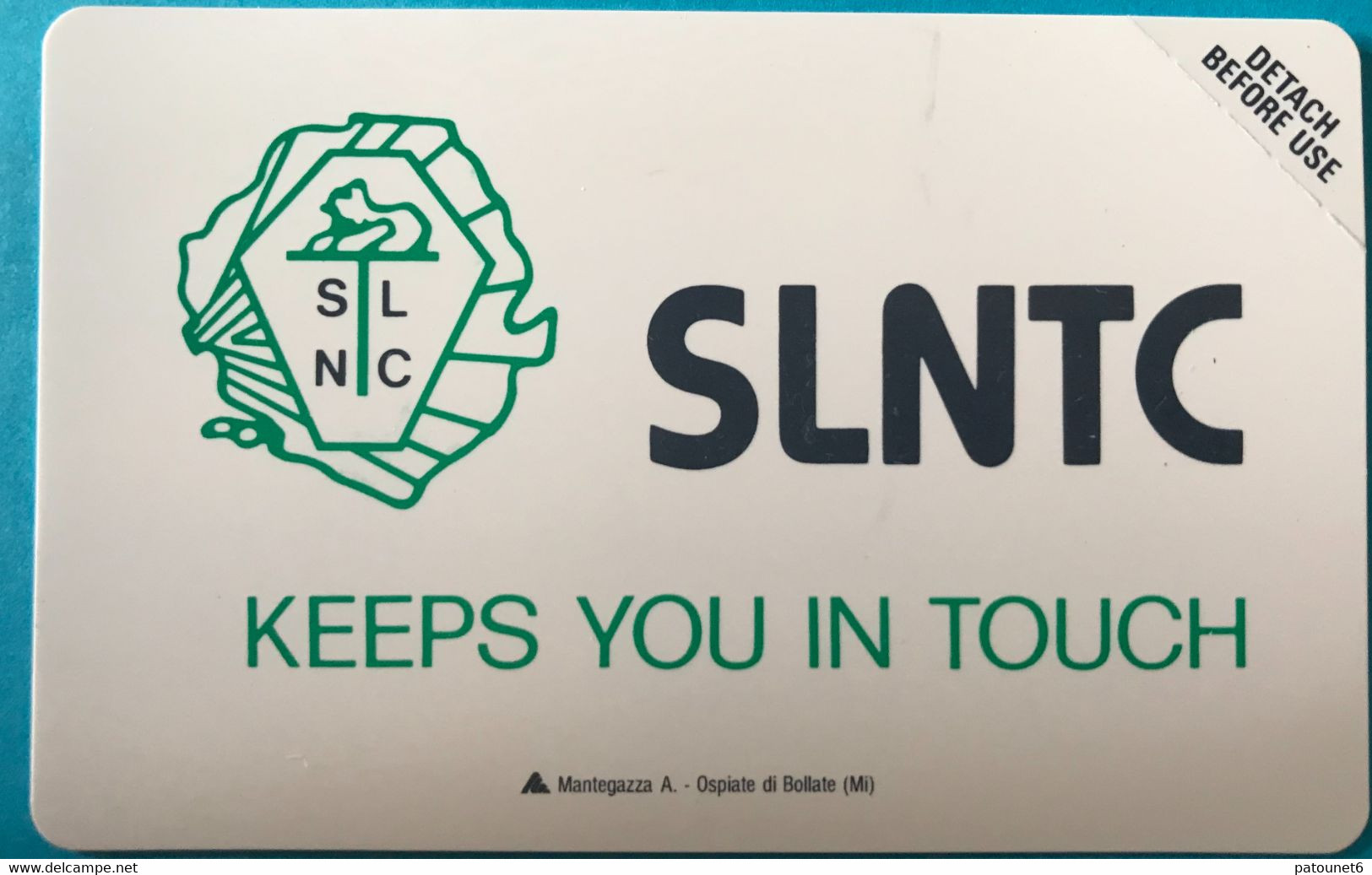 SIERRA LEONE  -  Phonecard - SLNTC (green) - 10 Units - Sierra Leone