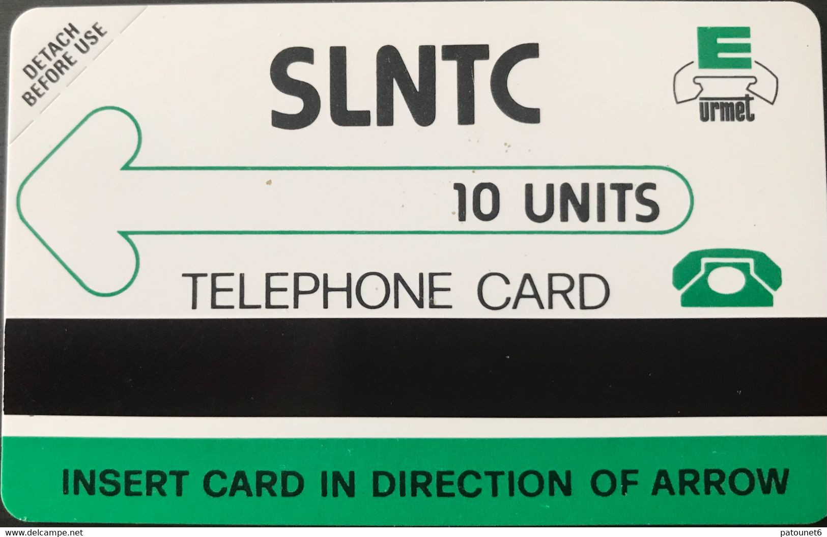 SIERRA-LEONE - Phonecerd - SLNTC (black) - 10 Units - Sierra Leona