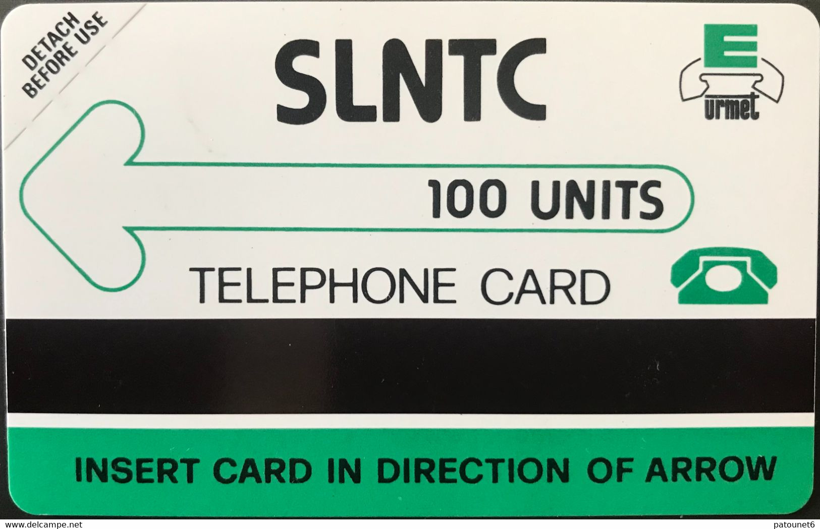 SIERRA-LEONE - Phonecerd - SLNTC (black) - 100 Units - Sierra Leone