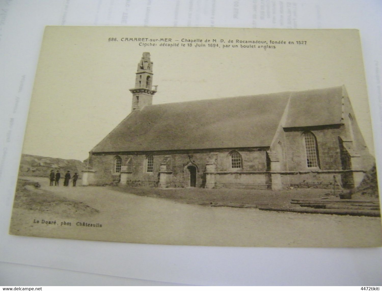 CPA - Camaret Sur Mer (29) - Chapelle N.D.Notre Dame De Rocamadour   1910 - SUP  (FF 55) - Camaret-sur-Mer