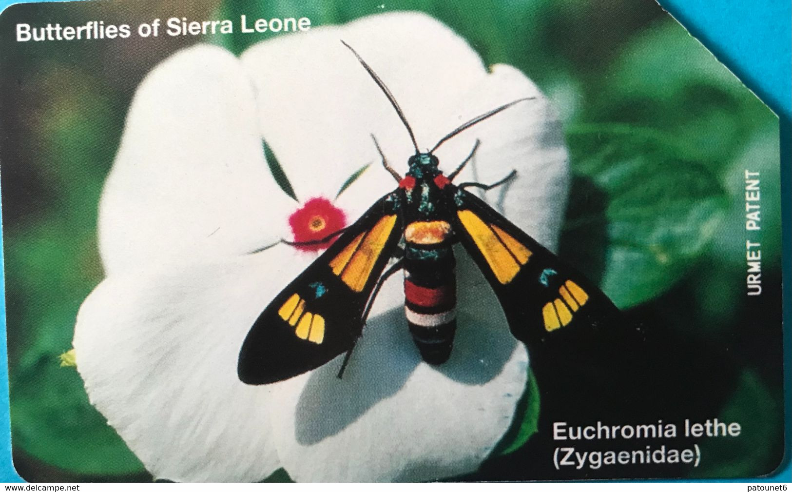 SIERRA-LEONE - Phonecerd - Euchromonia Lethe - 10 Units - Sierra Leona