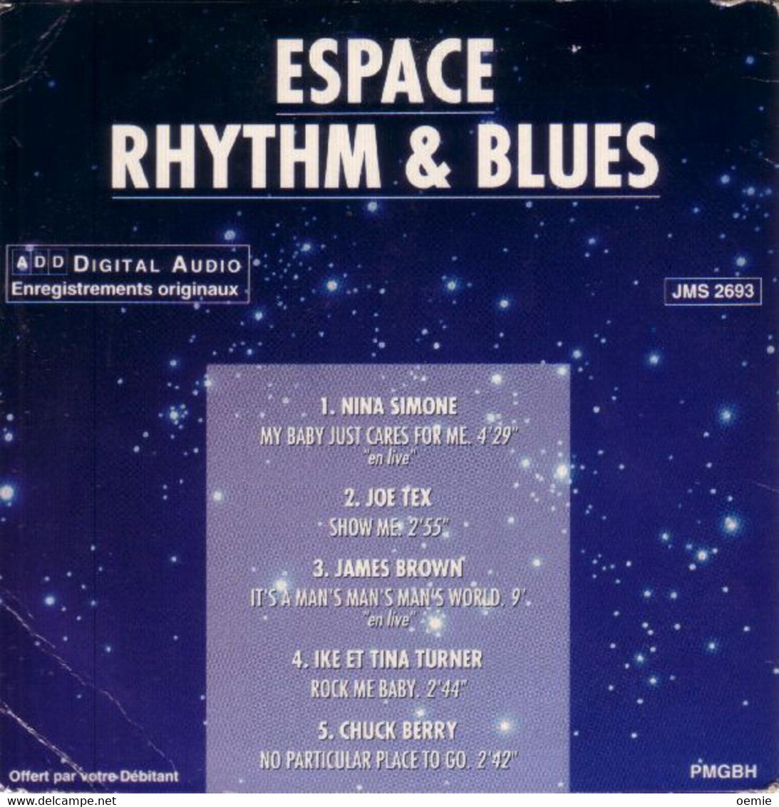 ESPACE  RHYTHM & BLUES  // NINA SIMONE / JOE TEX / JAMES BROWN / IKE ET TINA TURNER / CHUCK BERRY - Blues