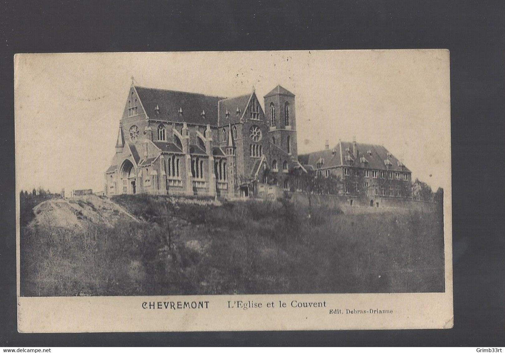 Chevremont - L'Eglise Et Le Couvent - Postkaart - Chaudfontaine