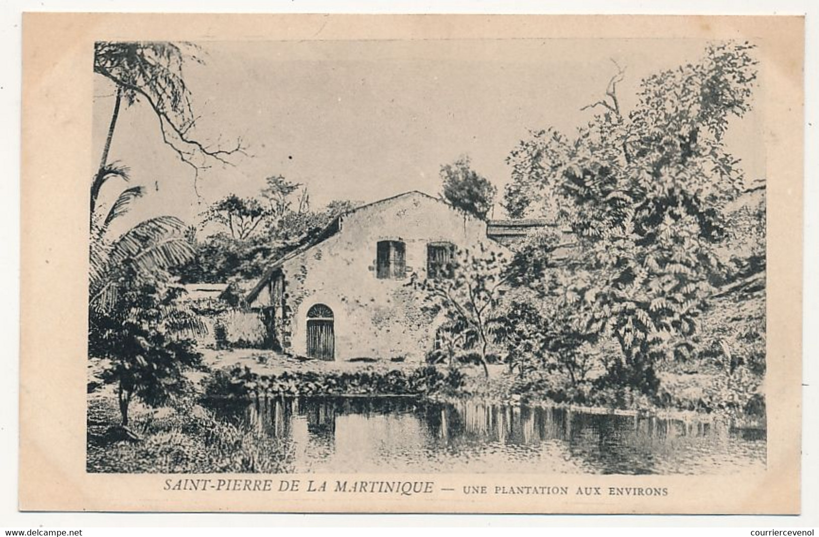 CPA - MARTINIQUE - SAINT-PIERRE De La Martinique - Une Plantation Aux Environs - Altri & Non Classificati