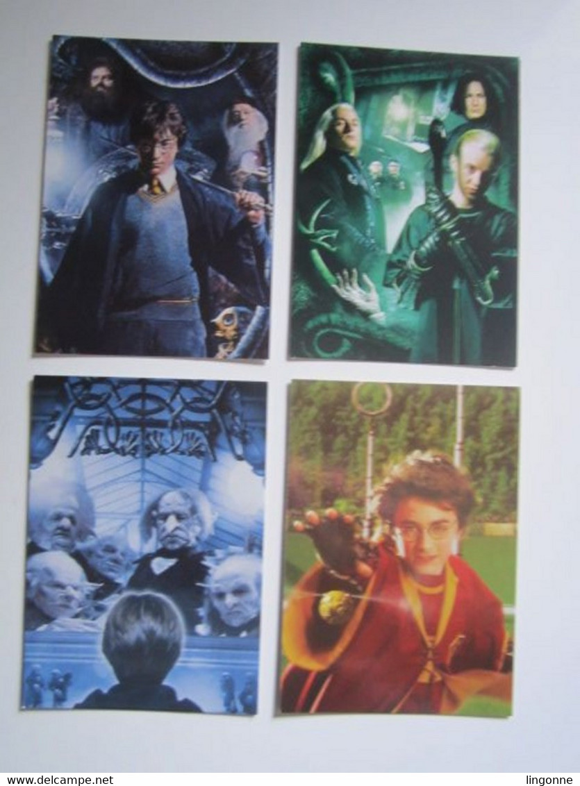 4 Cartes Harry Potter « La Magie Des Films » Panini Carte 1-2-3-4 - Harry Potter