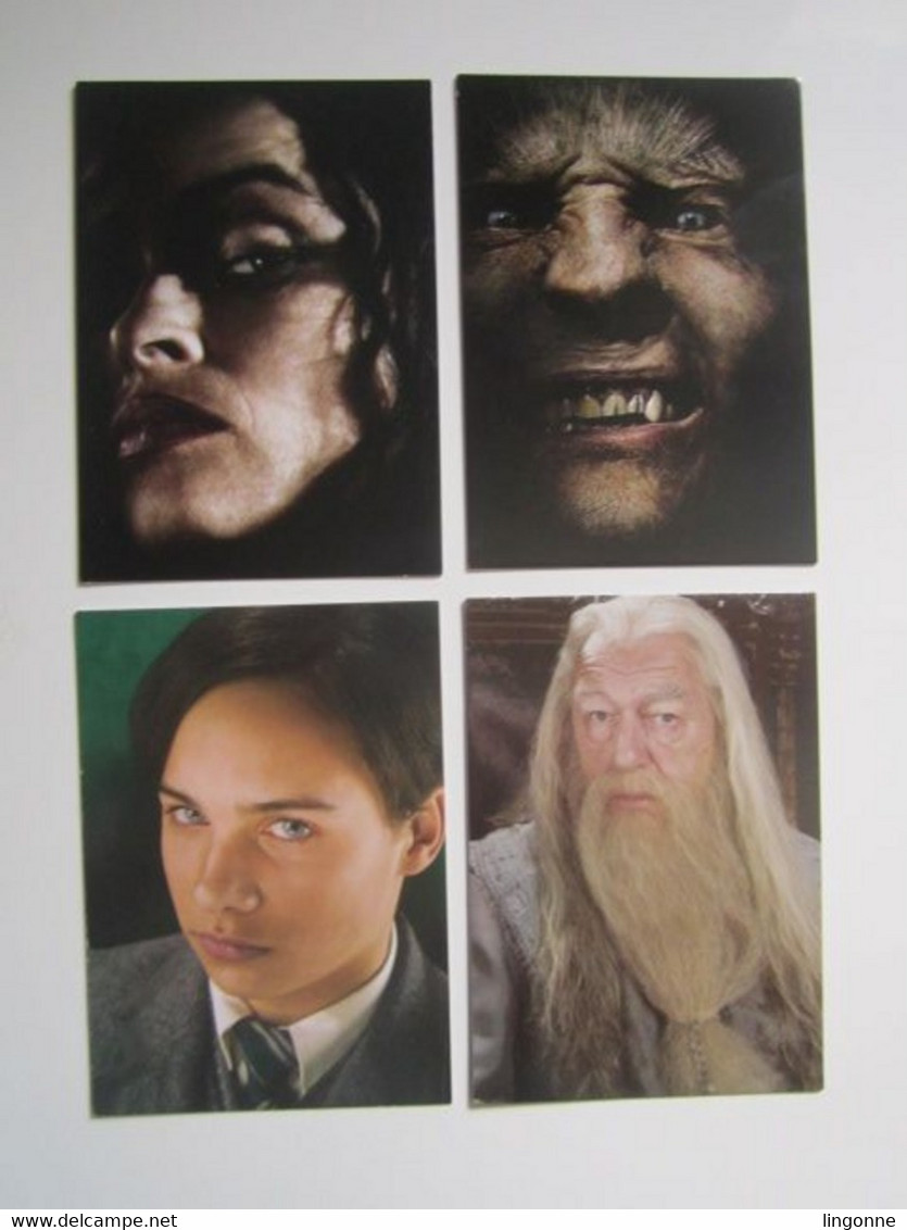 4 Cartes Harry Potter « La Magie Des Films » Panini Carte 30-31-32-34 - Harry Potter