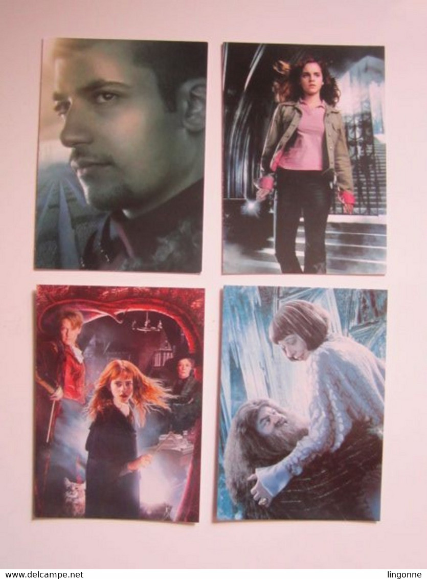 4 Cartes Harry Potter « La Magie Des Films » Panini Carte 5-18-13-15 - Harry Potter