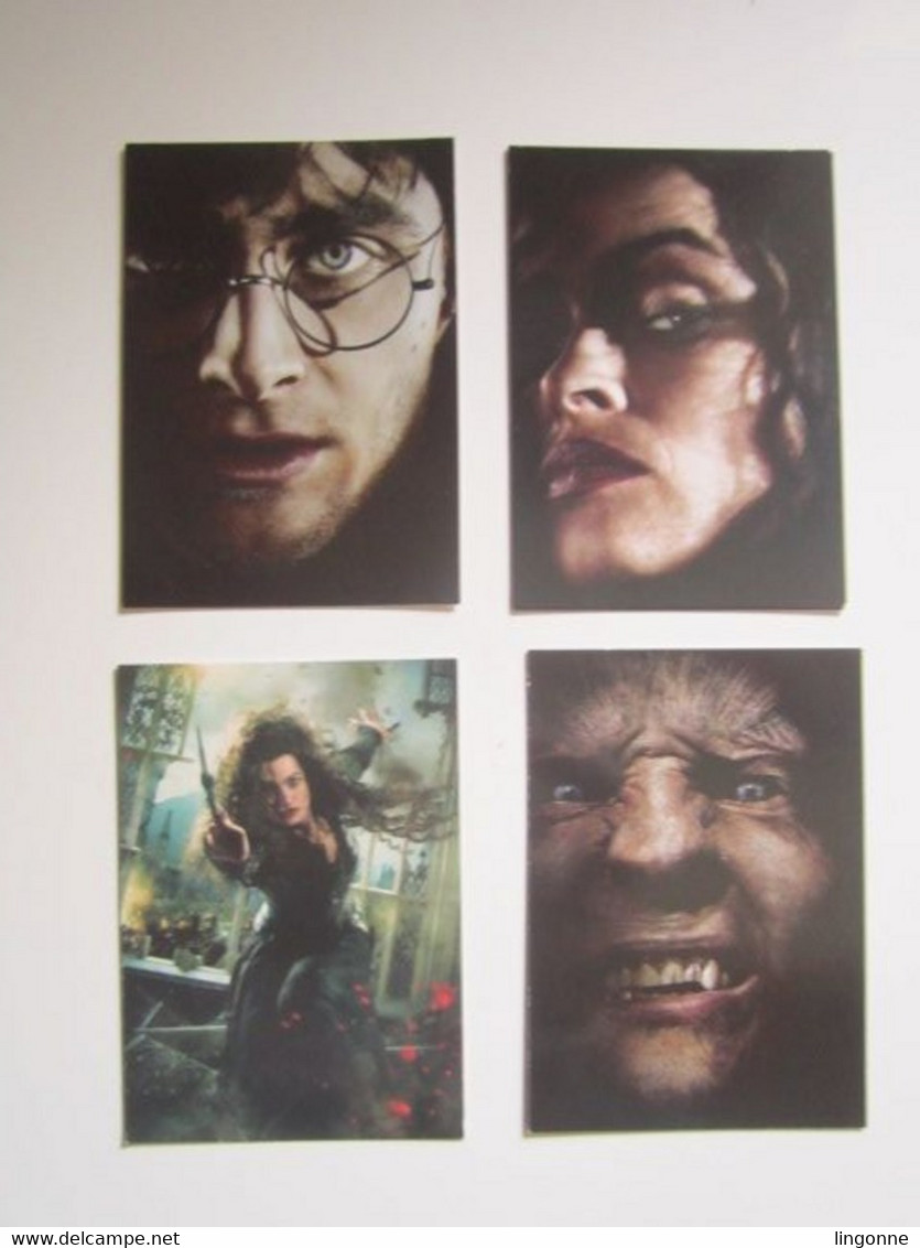 4 Cartes Harry Potter « La Magie Des Films » Panini Carte 40-32-38-34 - Harry Potter