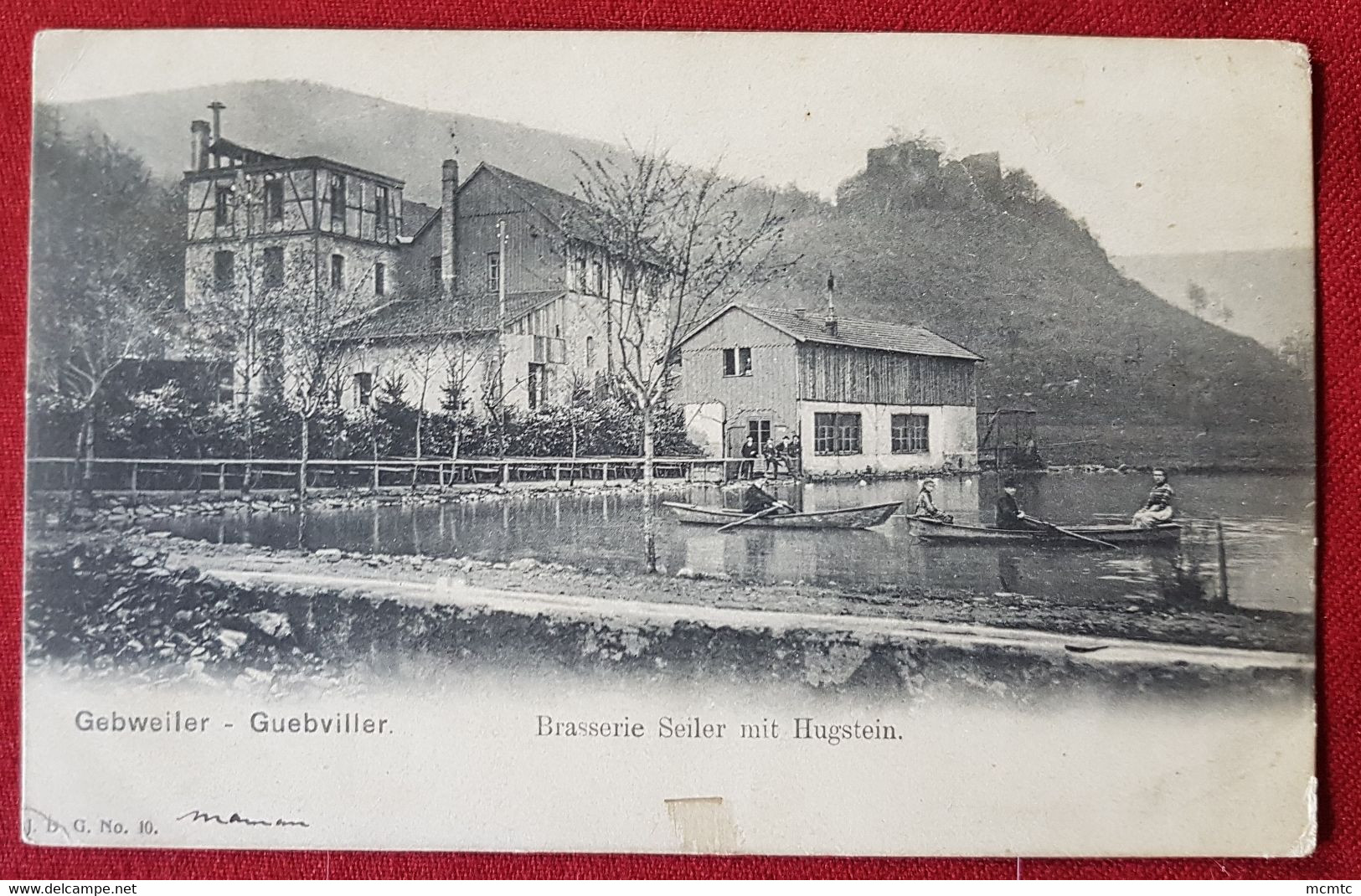 CPA -  Gebweiler  -  Guebviller  -  Brasserie Seiler Mit Hugstein  -    [68] -   Haut-Rhin  -  Guebwiller - Guebwiller