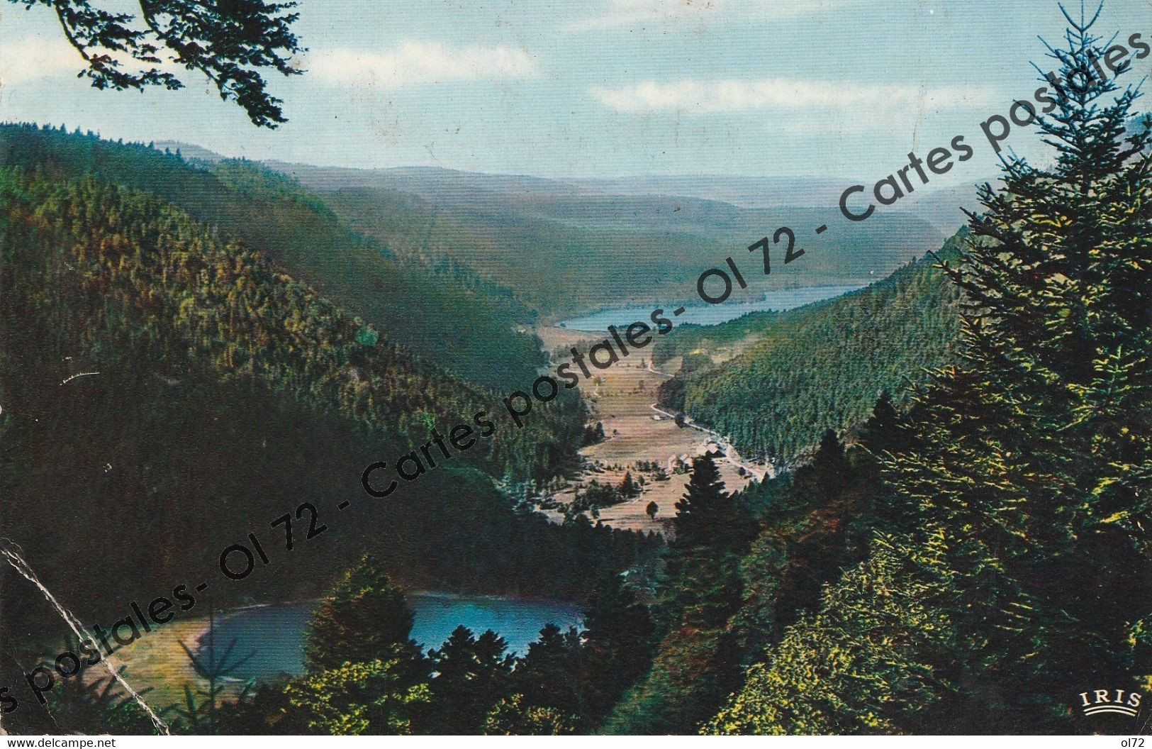 CPSM [88] Vosges > Xonrupt Longemer - Les Hautes-Vosges - Vallée Des Lacs De Retournemer Et Longemer - Xonrupt Longemer