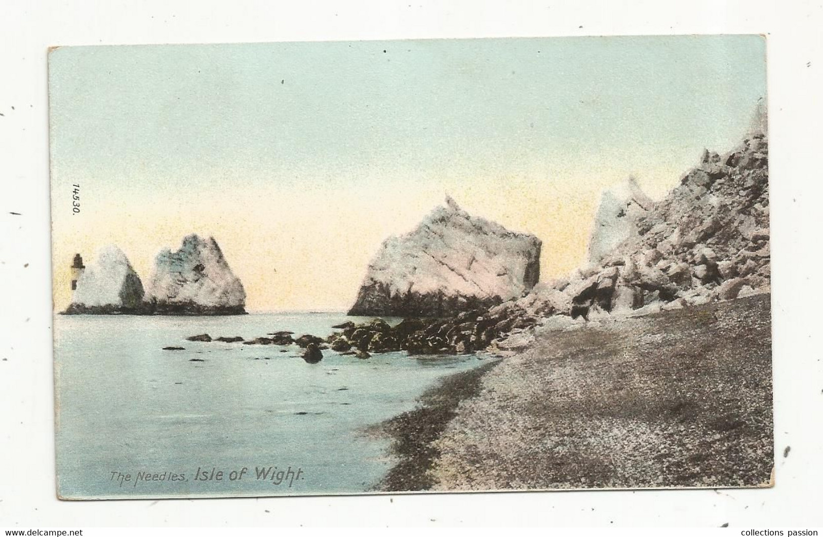 Cp , ROYAUME UNI , ISLE OF WIGHT , The Needles , Vierge , Ed. The Wrench , N° 14530 - Autres & Non Classés