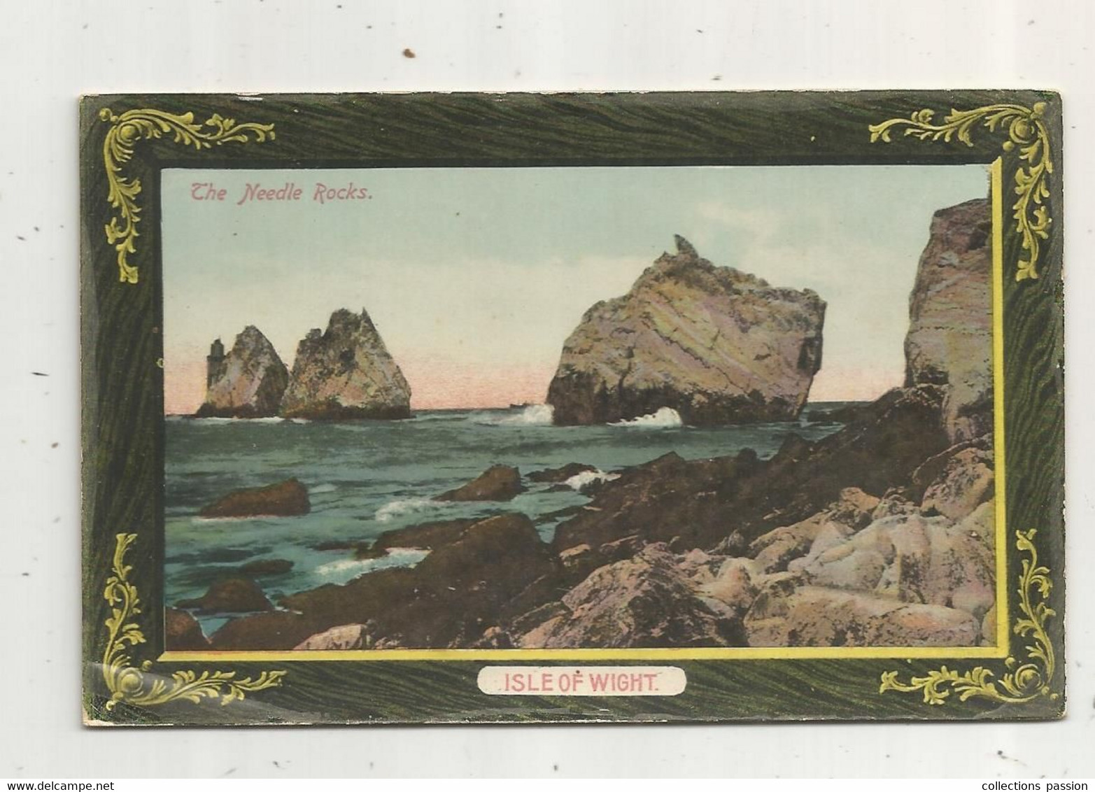 Cp , ROYAUME UNI , ISLE OF WIGHT , The Needle Rocks , Vierge , Ed. J. Welch & Sons , Vierge - Autres & Non Classés