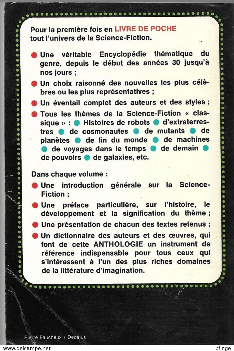 Histoires De Robots - La Grande Anthologie De La Scence-fiction - Le Livre De Poche N°3764 - Livre De Poche