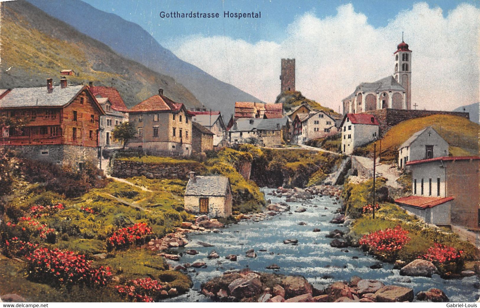 Gotthardstrasse Hospental - Hospental
