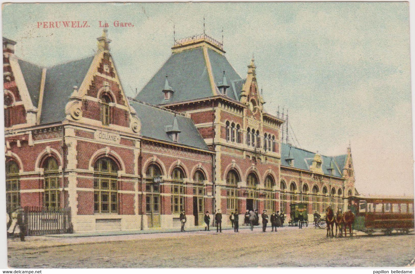 PERUWELZ   La Gare - Douane - Péruwelz