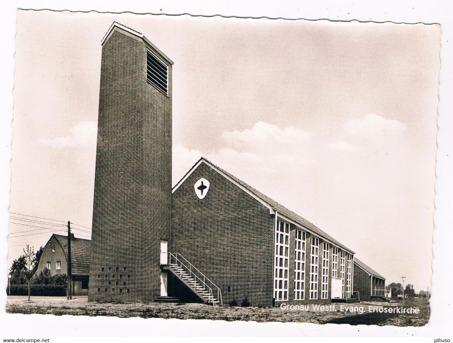 D-12827   GRONAU : Evang. Erlöserkirche - Gronau