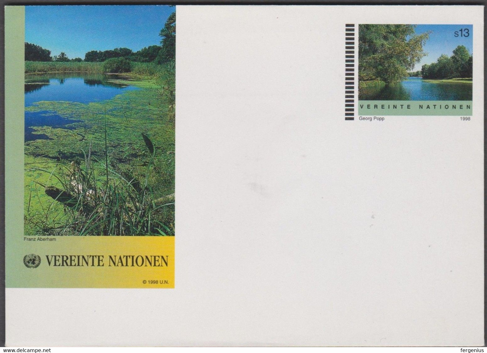 1998- Enveloppe - U-3 - Storia Postale