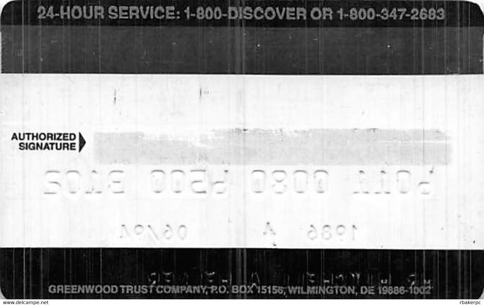 Discover Credit Card Exp 06/94 - Credit Cards (Exp. Date Min. 10 Years)