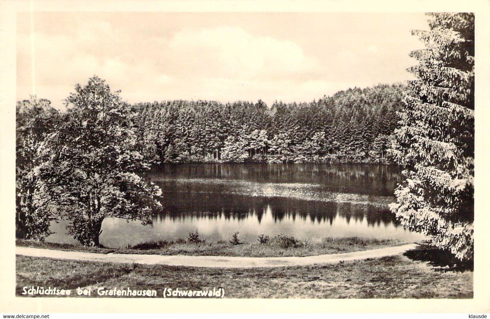 Schlüchtsee Bei Grafenhausen (Schwarzwald) - Gutach (Schwarzwaldbahn)