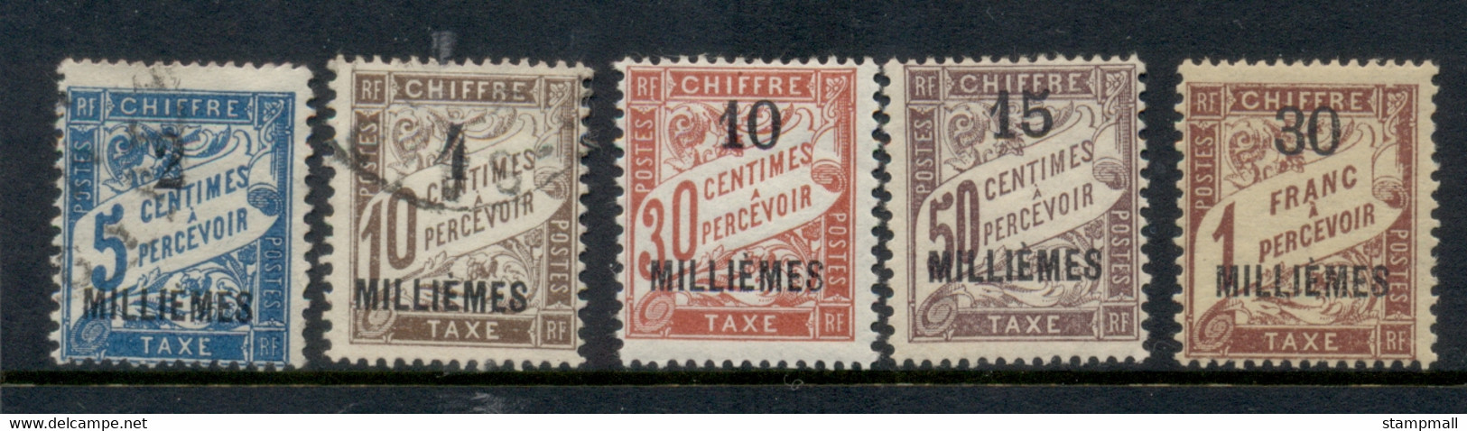 Alexandria 1922 Postage Dues MLH/FU - Neufs