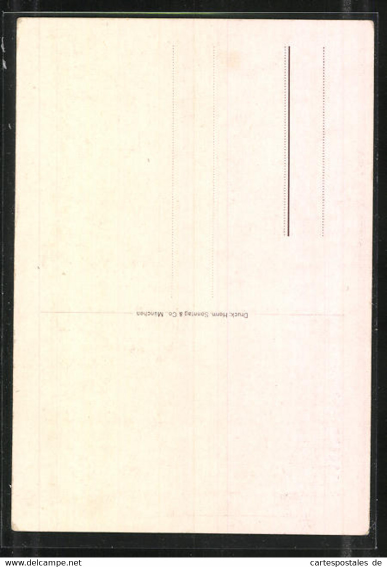 AK Weissenburg I. B., Stadtansicht Und Stadtwappen - Weissenburg