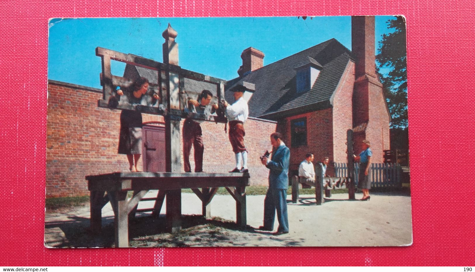 Public Gaol,Williamsburg-Virginia - Presidio & Presidiarios