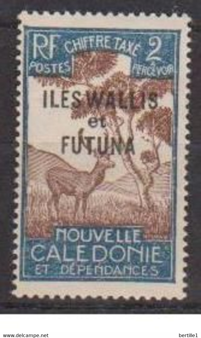 WALLIS ET FUTUNA       N°  YVERT  :  TAXE 11   NEUF AVEC  CHARNIERES      ( CH  4 / 25 ) - Portomarken