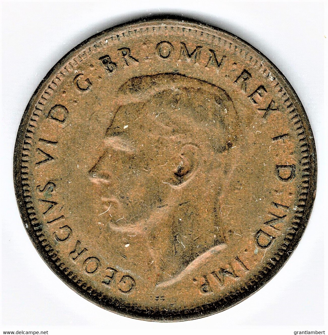 Australia 1945Y Halfpenny - ½ Penny