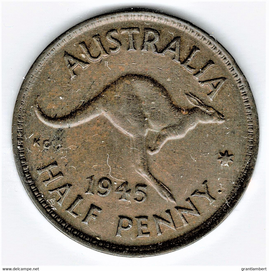 Australia 1945Y Halfpenny - - ½ Penny