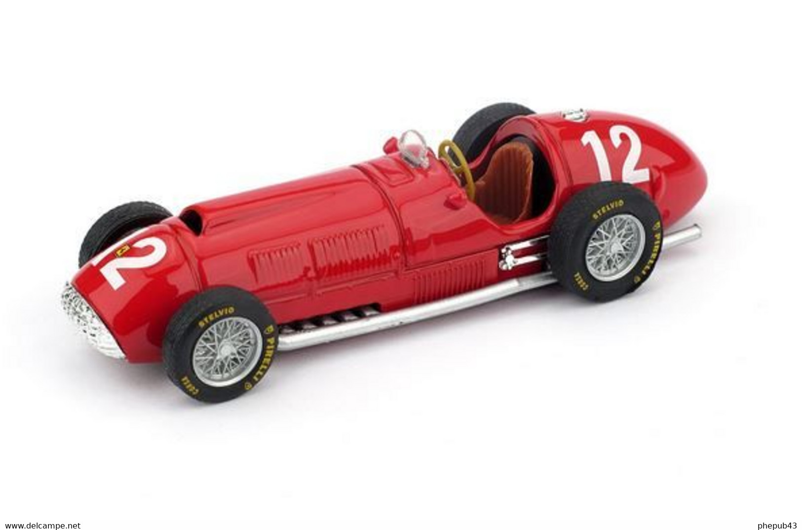 Ferrari 375 - José Froilein Gonzalez - 1st Victory Ferrari G-B 1951 #12 - Brumm - Brumm
