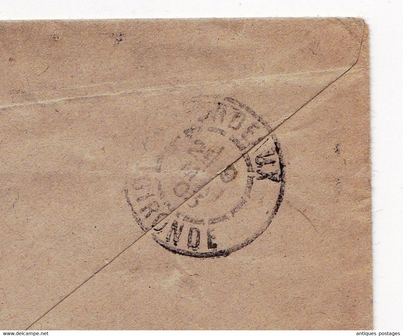 Lettre 1903 Mouchon Colayrac Saint Cirq Lot Et Garonne Pour Bordeaux Gironde Firmin Larribal Manufacture Balai - 1900-02 Mouchon