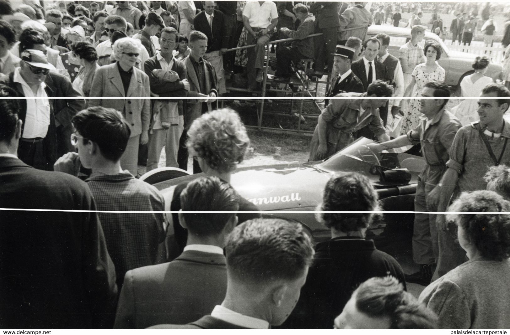 GUEUX 1958 TIRAGE MODERNE D APRES PLAQUES PHOTOS ANCIENNES - Car Racing - F1