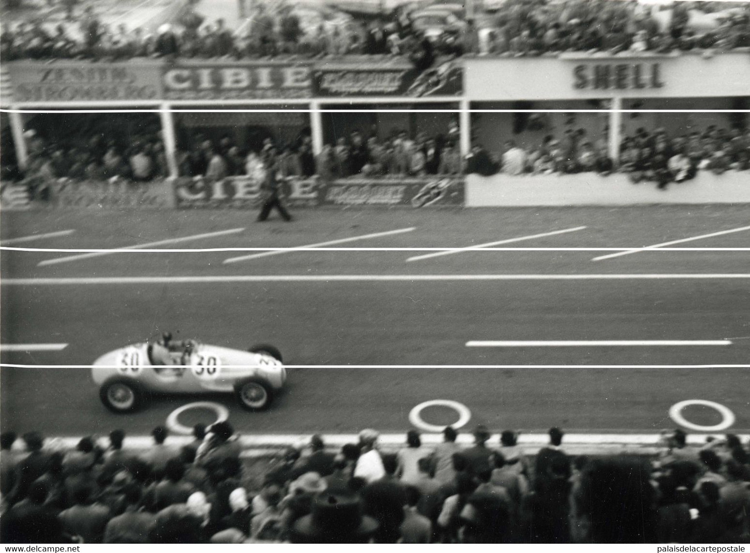 GUEUX 1958 TIRAGE MODERNE D APRES PLAQUES PHOTOS - Automobilismo - F1