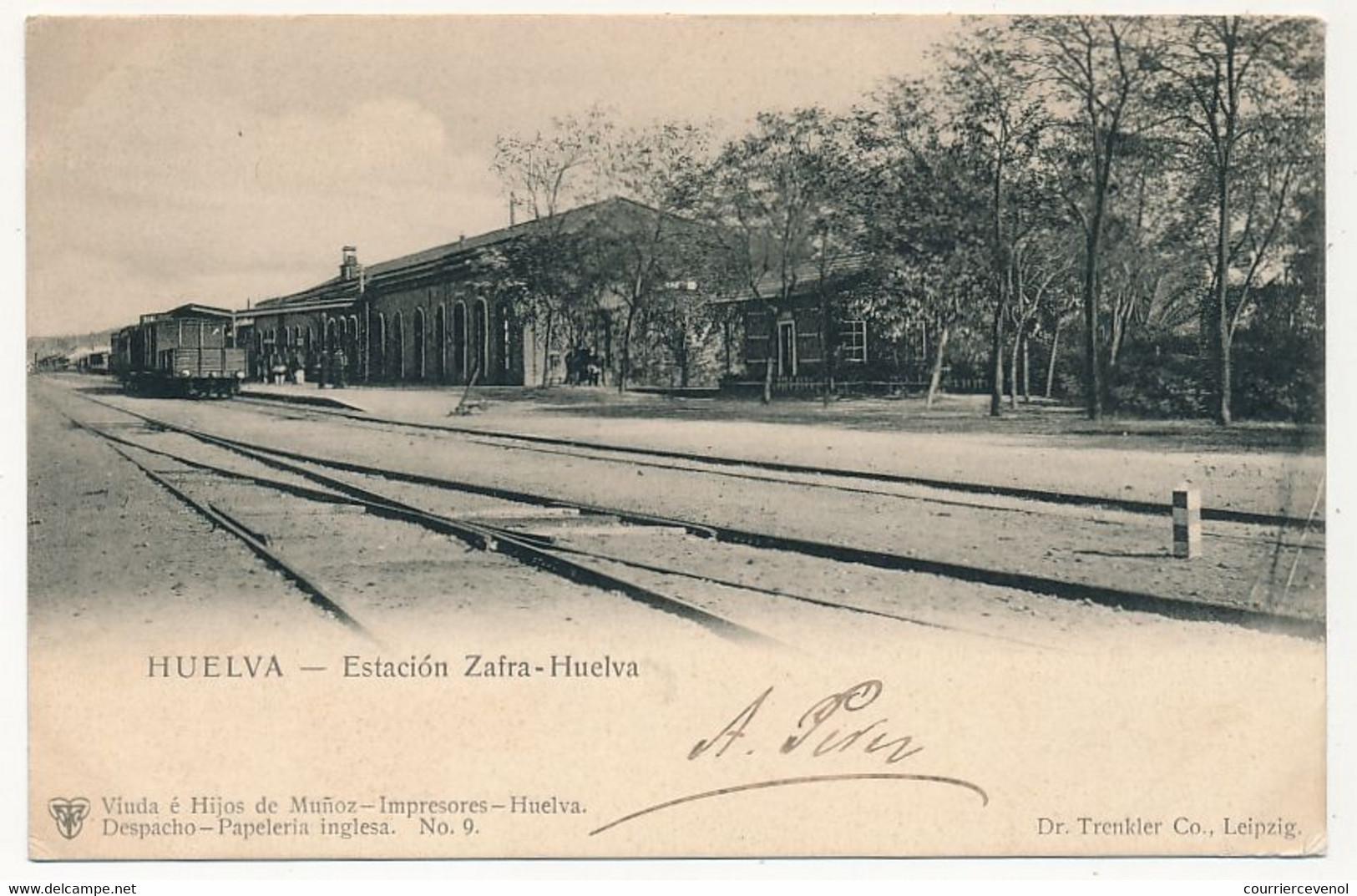 CPA - HUELVA - Estación Zafra-Huelva - Huelva