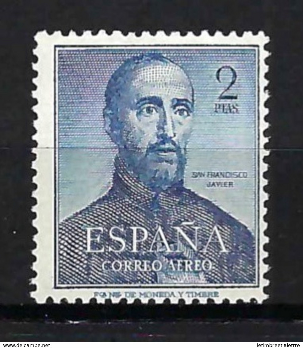 ⭐ Espagne - Poste Aérienne - YT N° 256 * - Neuf Avec Charnière - 1952 ⭐ - Nuovi